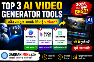 Top 3 AI Video Generator Tools 2026